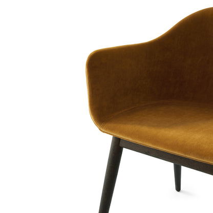 Harbour Chair, Wooden Base - Fully Upholstered by Menu / Audo Copenhagen