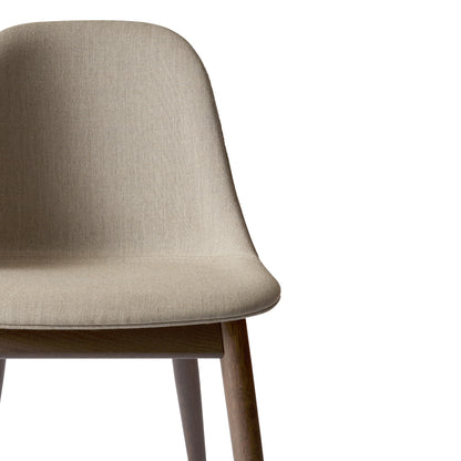 Harbour Side Chair, Wooden Base - Fully Upholstered by Menu / Audo Copenhagen