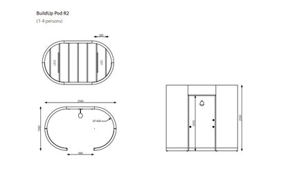 BuildUp Pod R2 by Glimakra of Sweden