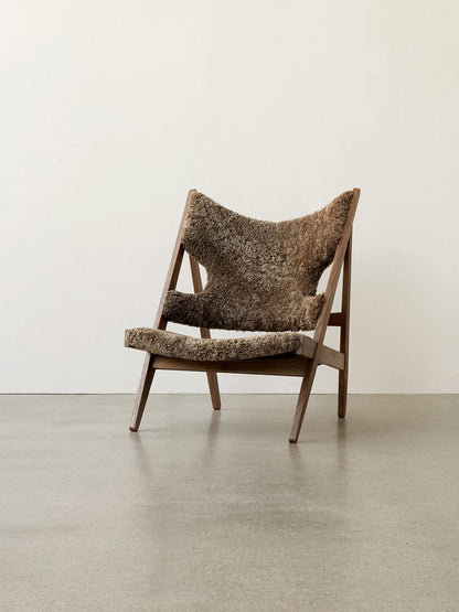 Knitting Lounge Chair - Sheepskin by Menu / Audo Copenhagen