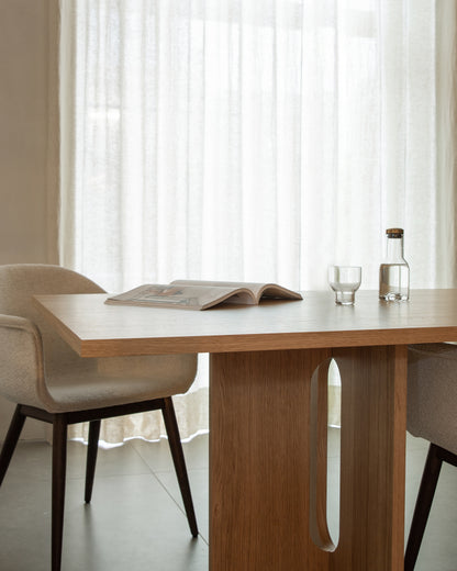Harbour Chair, Wooden Base - Fully Upholstered by Menu / Audo Copenhagen