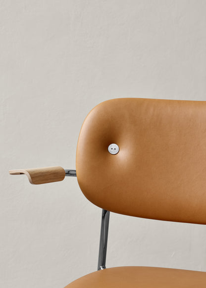 Co Chair - Upholstered Seat & Back with Arms by Menu / Audo Copenhagen