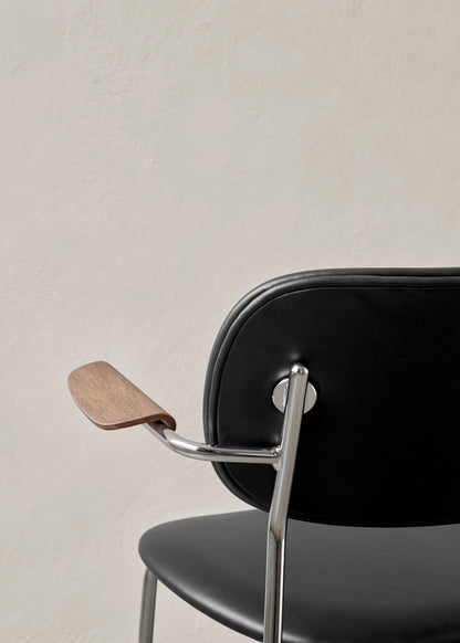 Co Chair - Upholstered Seat & Back with Arms by Menu / Audo Copenhagen