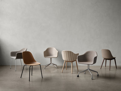 Harbour Chair, Wooden Base by Menu / Audo Copenhagen