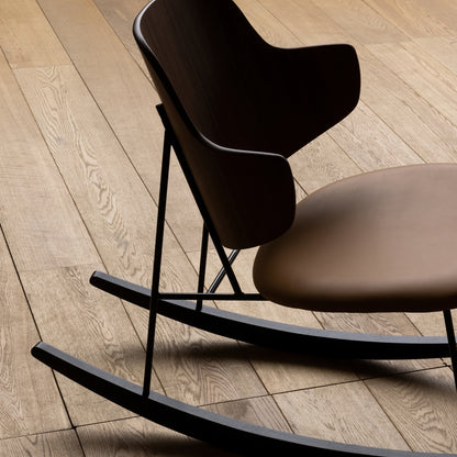 Penguin Rocking  Chair – Upholstered Seat by Menu / Audo Copenhagen