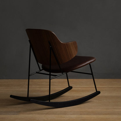 Penguin Rocking  Chair – Upholstered Seat by Menu / Audo Copenhagen