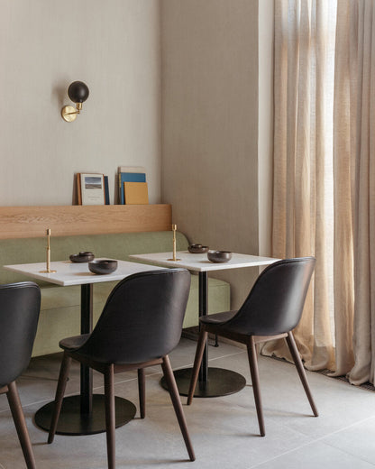 Harbour Side Chair, Wooden Base - Fully Upholstered by Menu / Audo Copenhagen