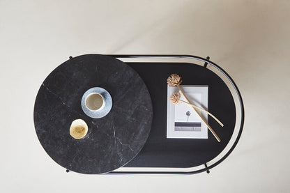 Verde Coffee Table, Marble Top by Woud