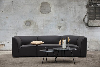 Soround Coffee Table - Black Painted Ash by Woud