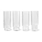 Ripple Long Drink Glasses (Set of 4) by ferm LIVING