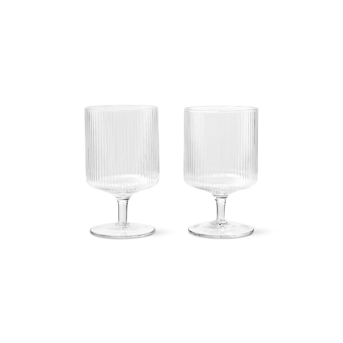 Ripple Wine Glasses (Set of 2) by ferm LIVING