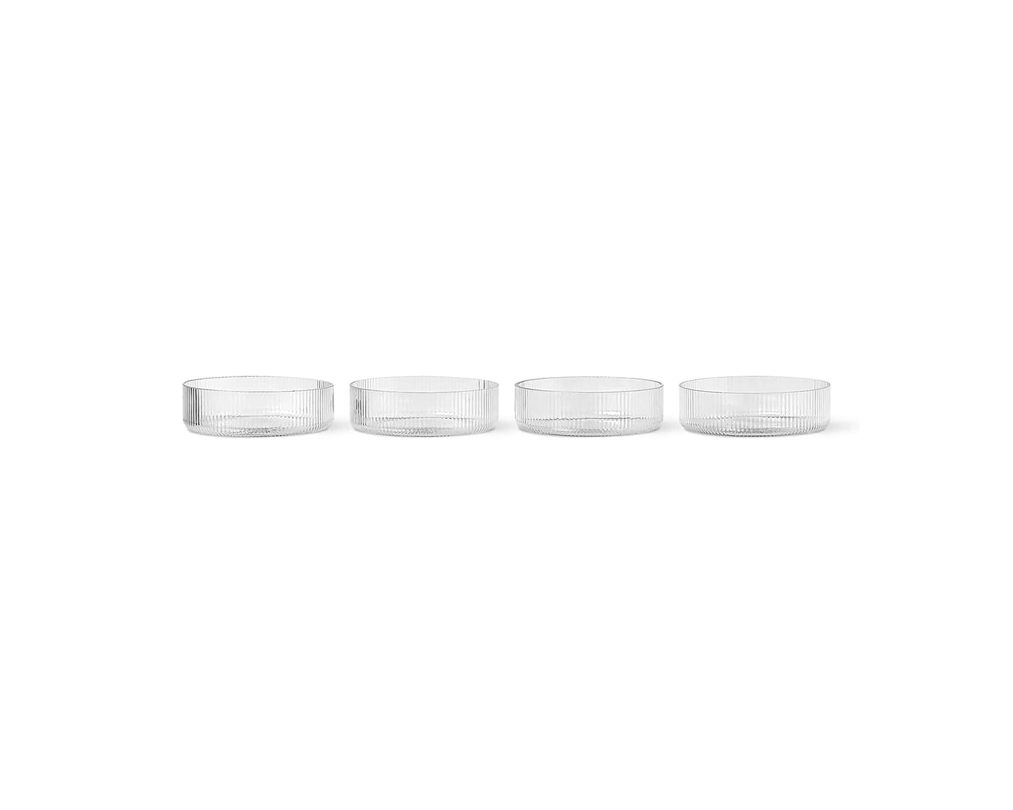 Ripple Serving Bowls (Set of 4) by Ferm LIVING